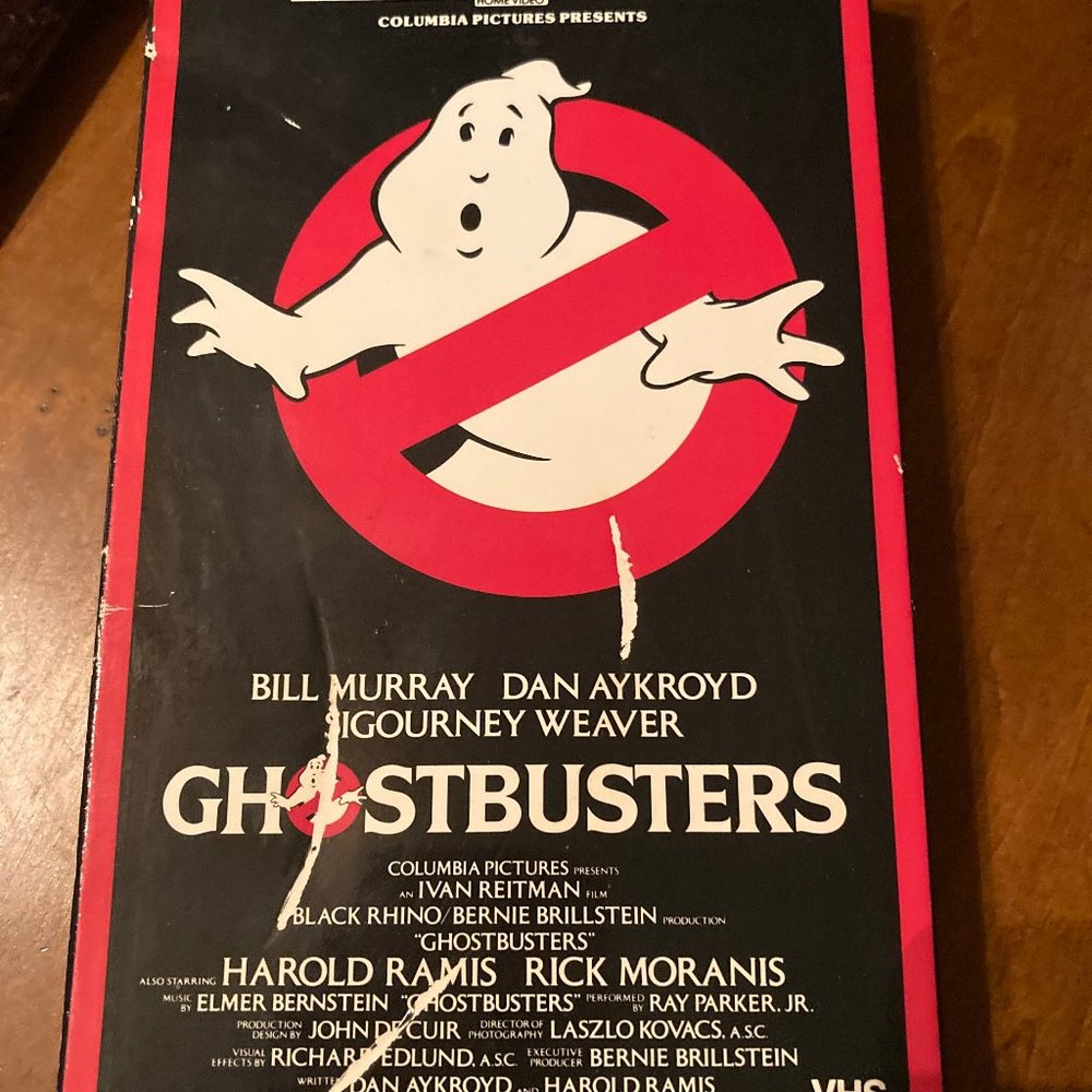 GHOSTBUSTERS FUN TO WATCH VHS  PG GHOSTBUSTERS